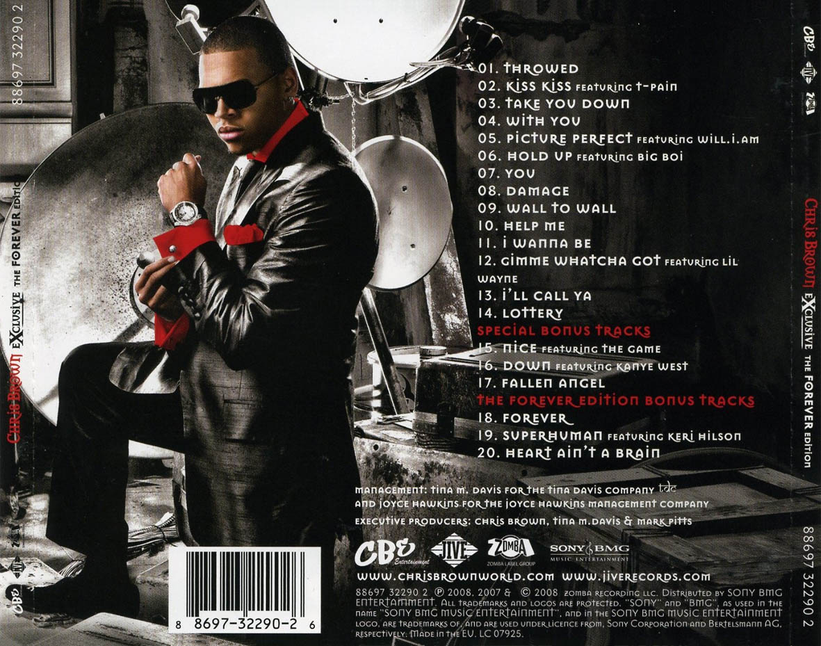 Chris Brown  Exclusive The Forever Edition : Back
